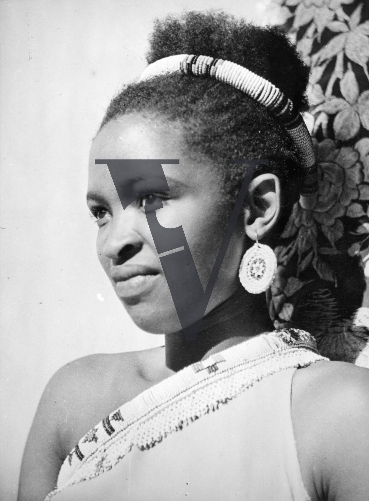 African Jim, Dolly Rathebe Portrait.