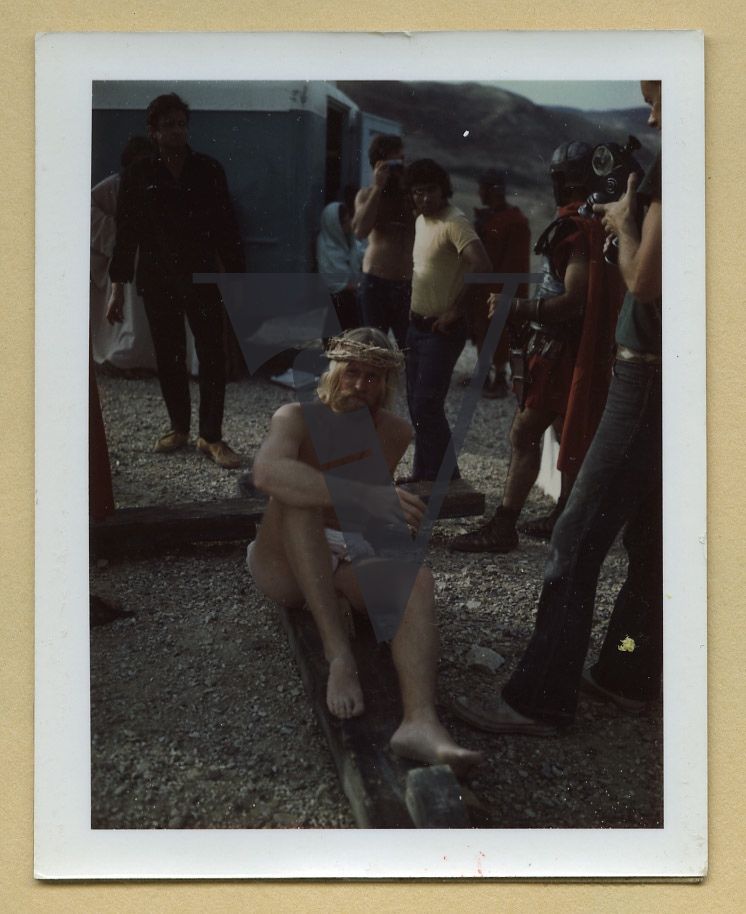 The Gospel Road, production stills, Johnny Cash, Robert Elfstrom, Jesus, polaroid.