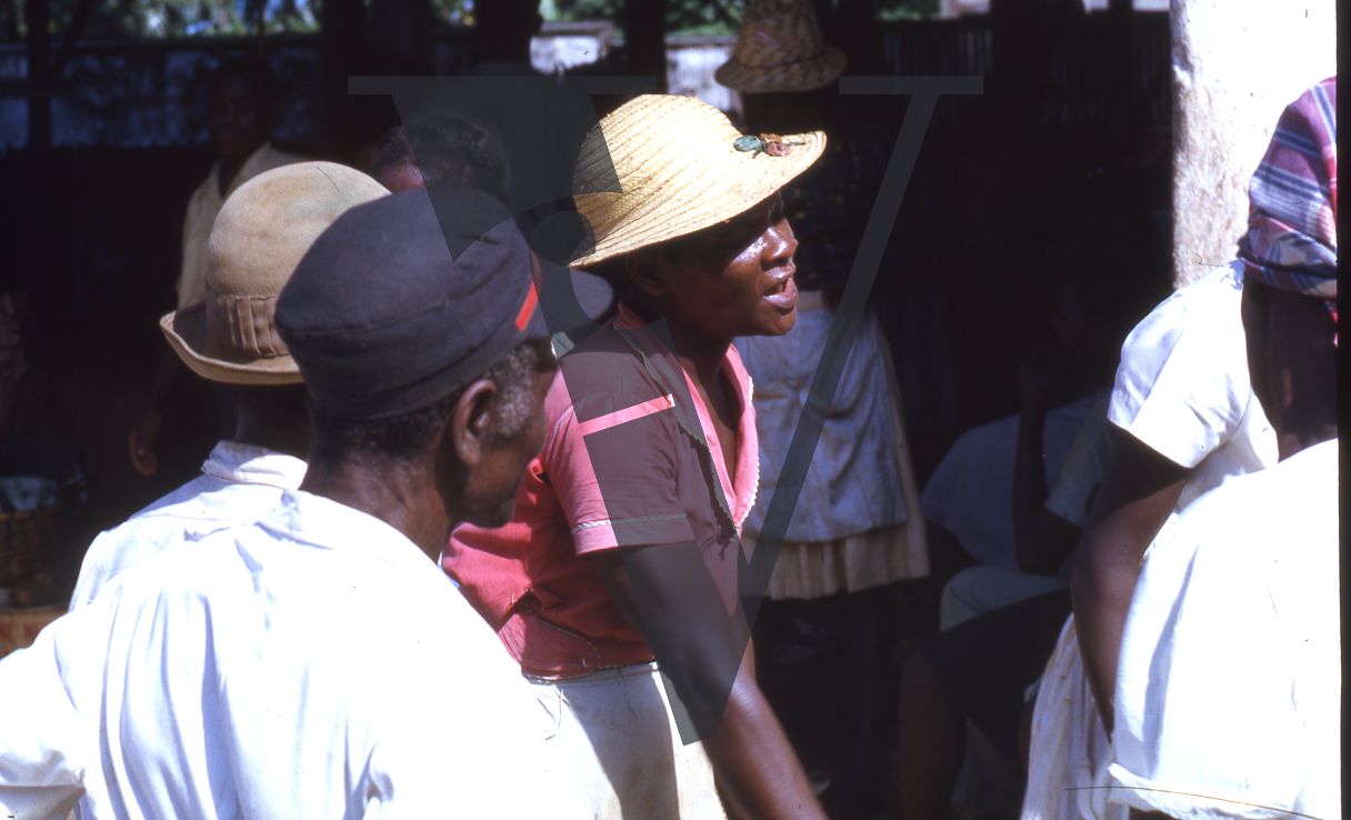 Jamaica, Woman singing.