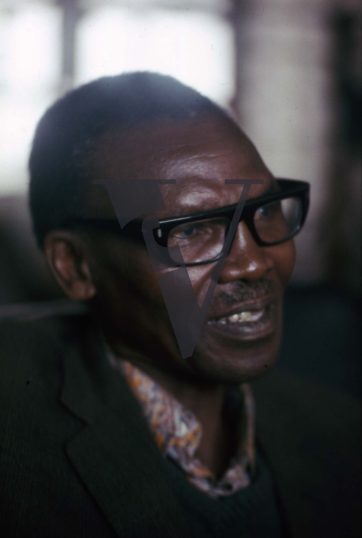 Zambia, Lusaka, ANC, Leader, glasses, portrait.